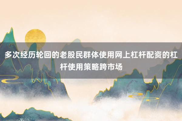 多次经历轮回的老股民群体使用网上杠杆配资的杠杆使用策略跨市场